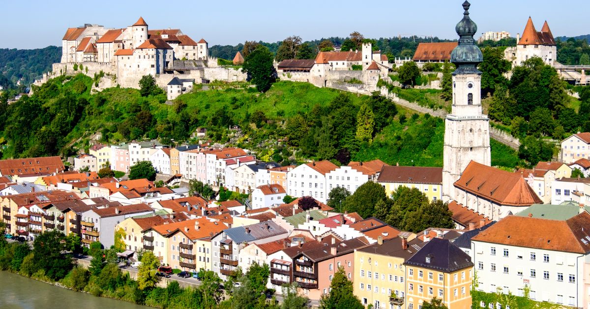 Burghausen Castle Complex. The longest in the world