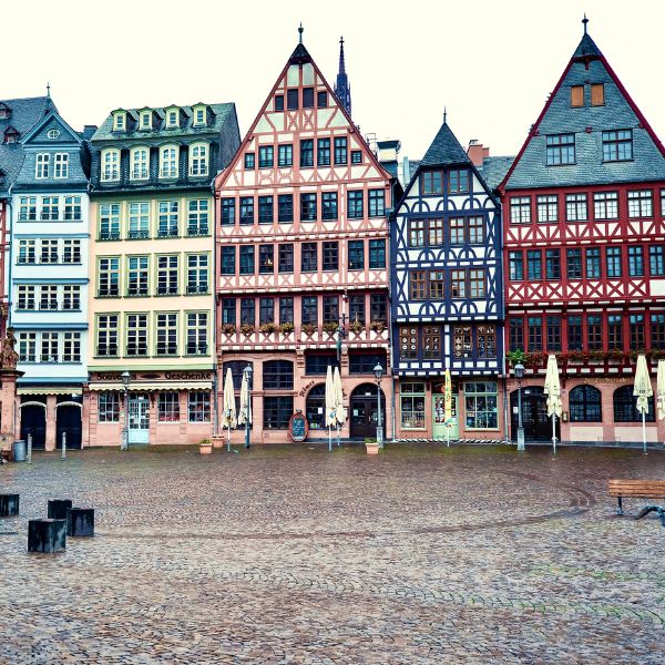 Frankfurt half-timbered houses