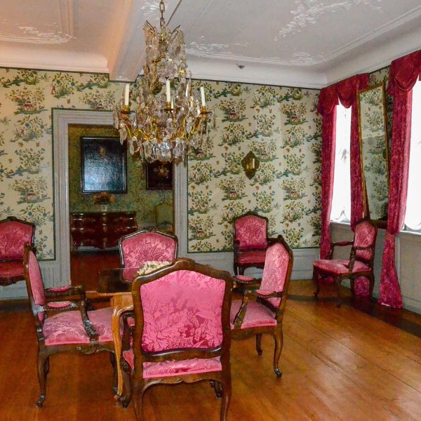 Sitting room in Goethe Museum, Frankfurt