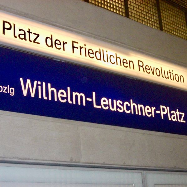 Leipzig Peaceful Revolution Square