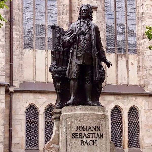 Leipzig Johann Bach Statue