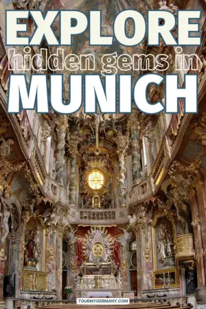 Pinterest Pin of Asamkirche in Munich