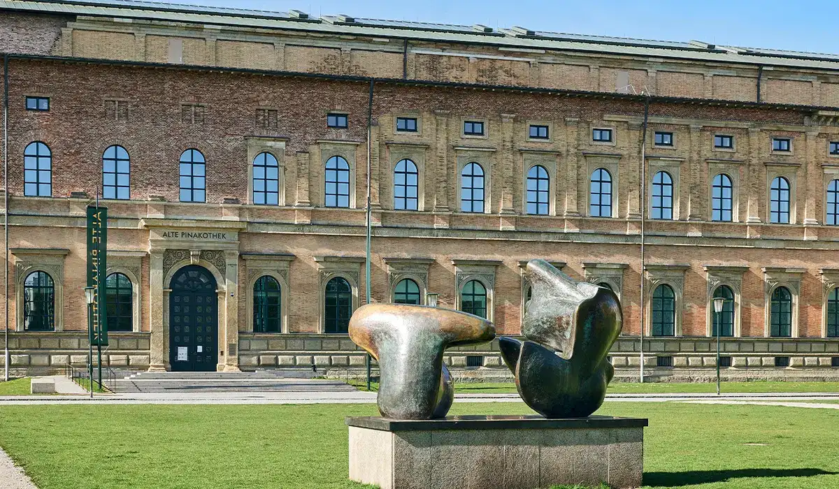 Alte Pinakothek art museum in Munich, home to European masterpieces from the Middle Ages to the 18th century.