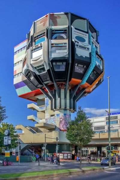 Bulbous shaped building in Berlin