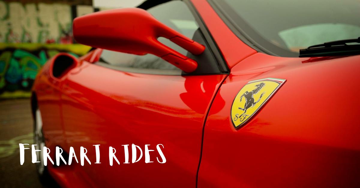 Take a sweet ride in the car of your dreams Ferrari Rides in Nuremburg