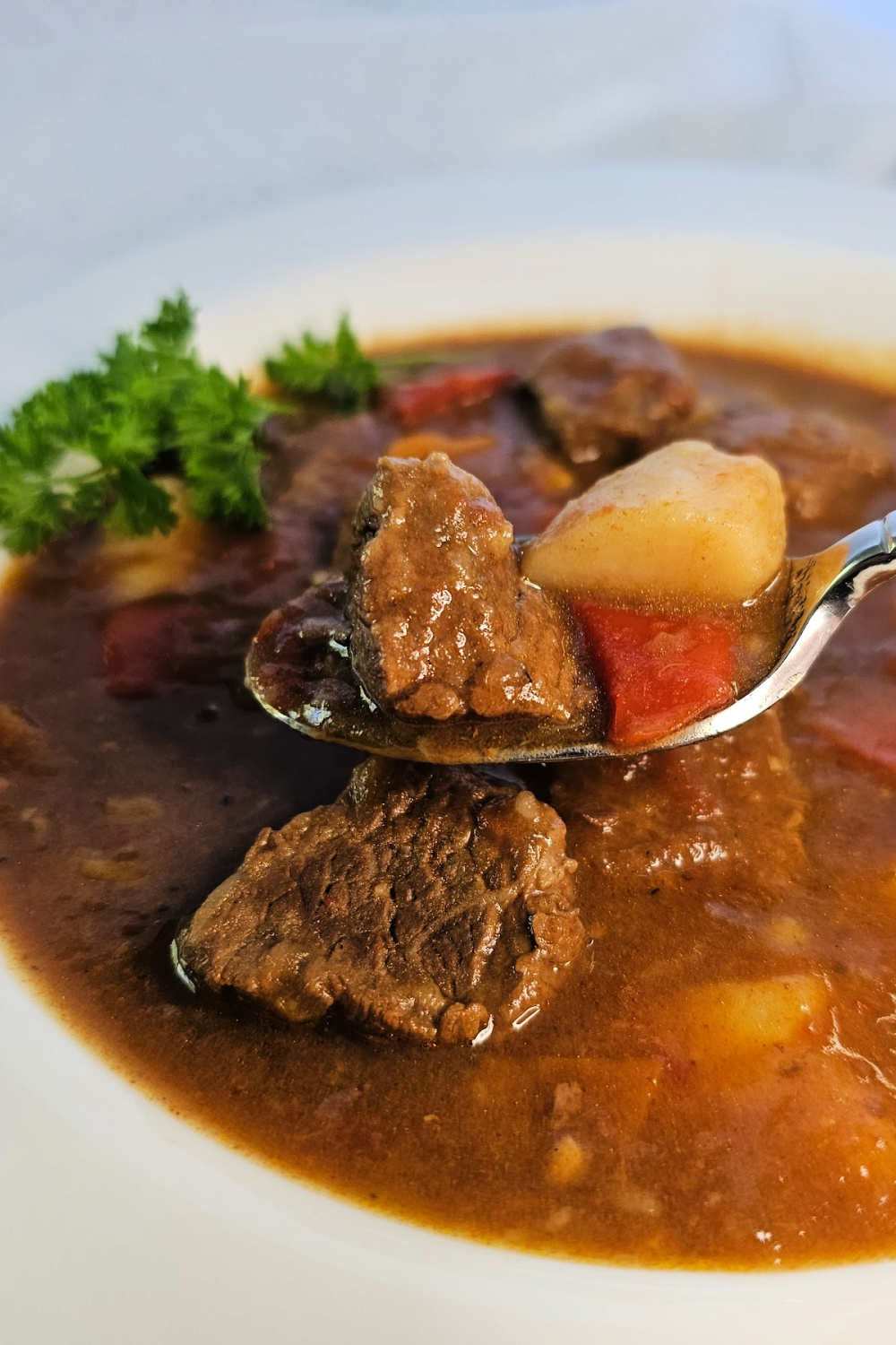 German Goulash Soup Recipe Authentic Gulaschsuppe