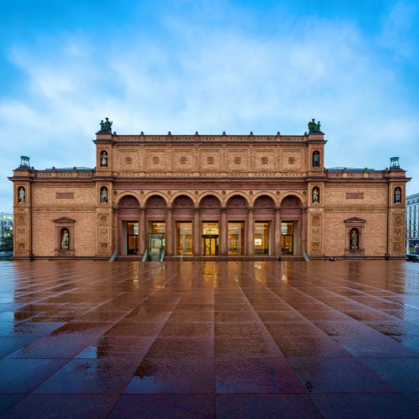 Red brick art gallery