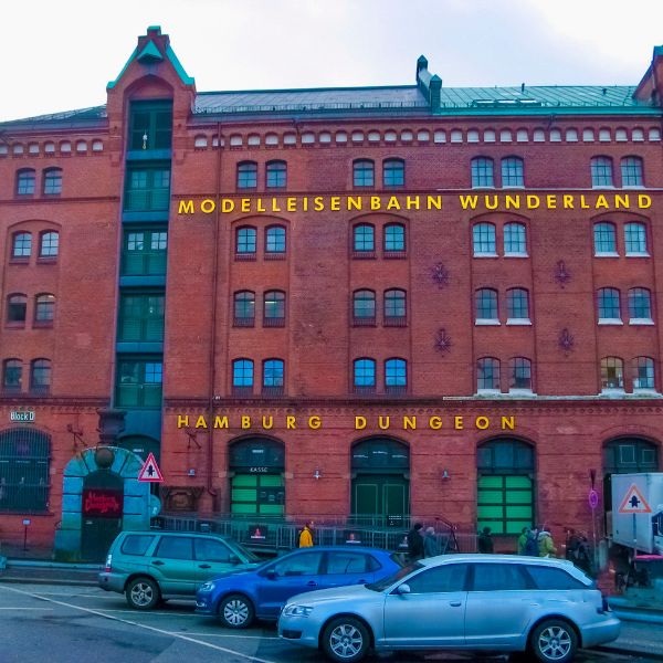 Warehouse building for Hamburg Dungeon