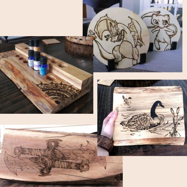 Lydias wood burning