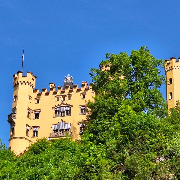 Hohenschwangau: Lydia's upclose pic Hohenschwangau: Lydia's upclose pic