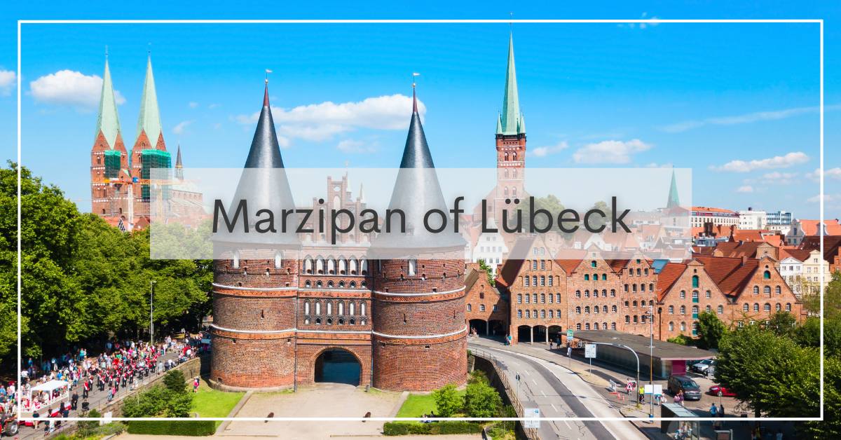 View of Lubeck and the Holsten gate