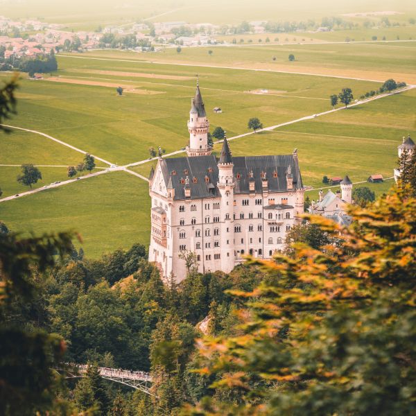 Neuschwanstein castle: Difference between Palace and Castle