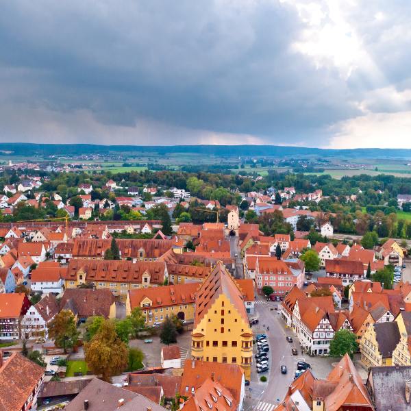 Check out that crater edge! Crater View from Daniels tower