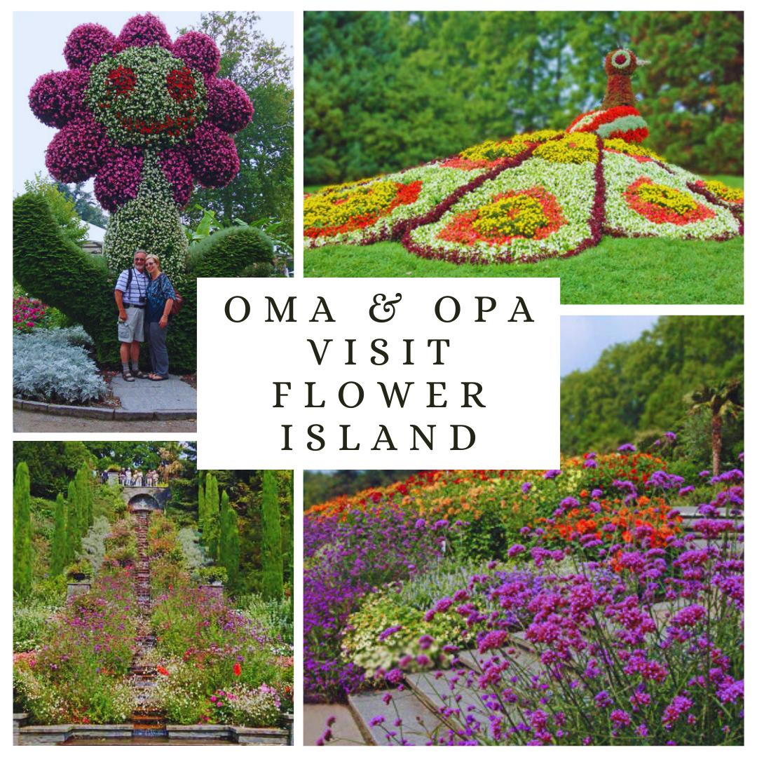 Oma and Opa visiting Flower Island