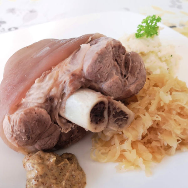 Pork Knuckles with Sauerkraut