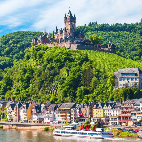 Reichsburg view of the city. A hilltop masterpiece