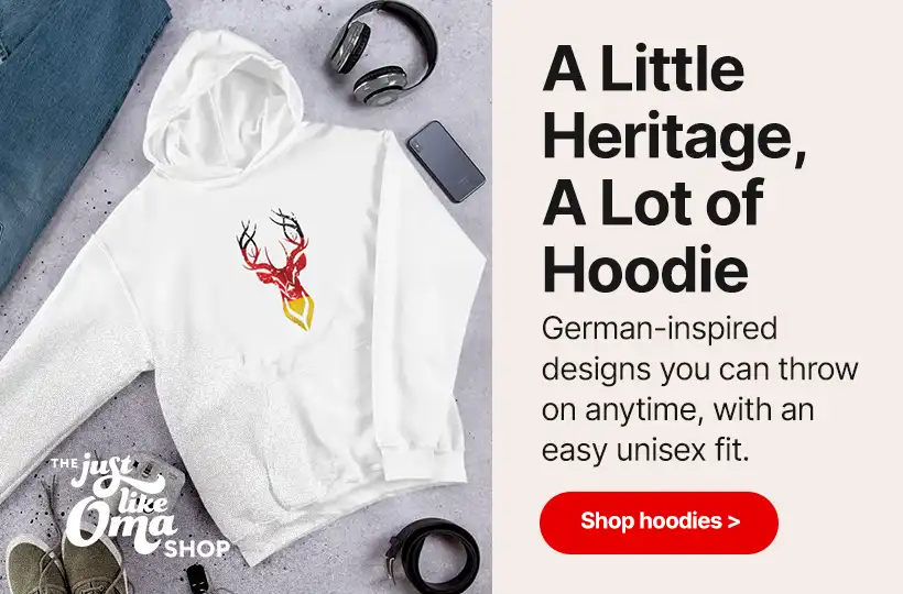 Just Like Oma Shop - Hoodie Ad