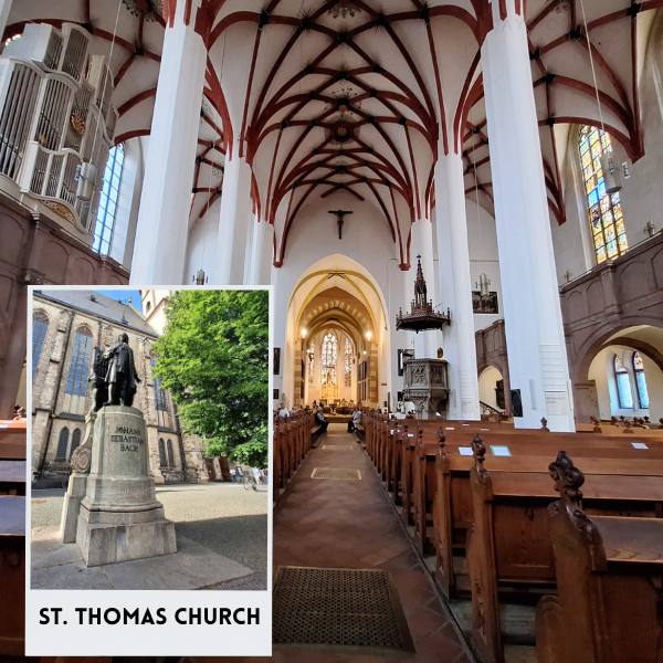 St. Thomas Church in Leipzig, Germany St. Thomas Church in Leipzig, Germany
