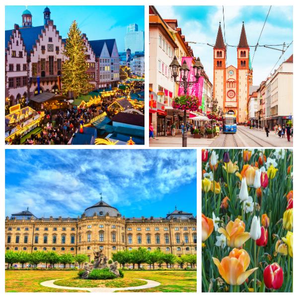 See these beautiful sights for yourself and visit Würzburg today! Würzburg collage of places to visit