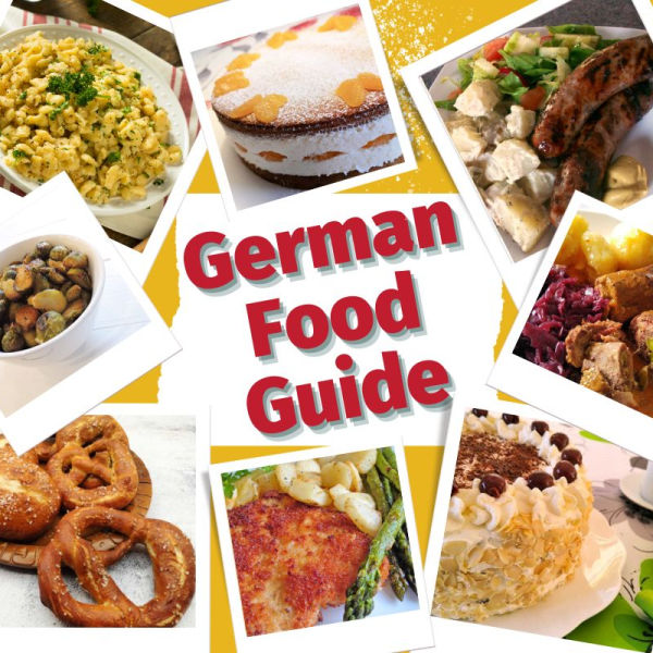 German Food Guide Collage