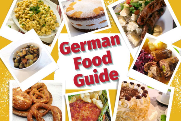German Food Guide Collage