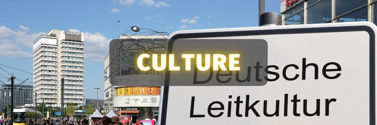 german culture road sign