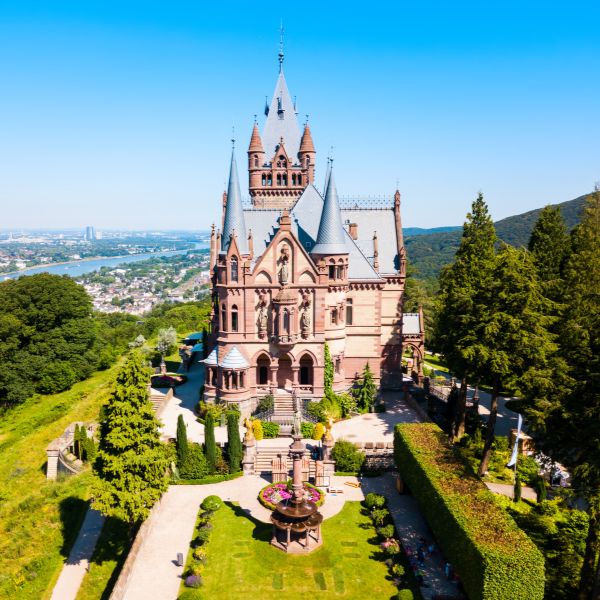 Drachenburg princess castle in Cologne