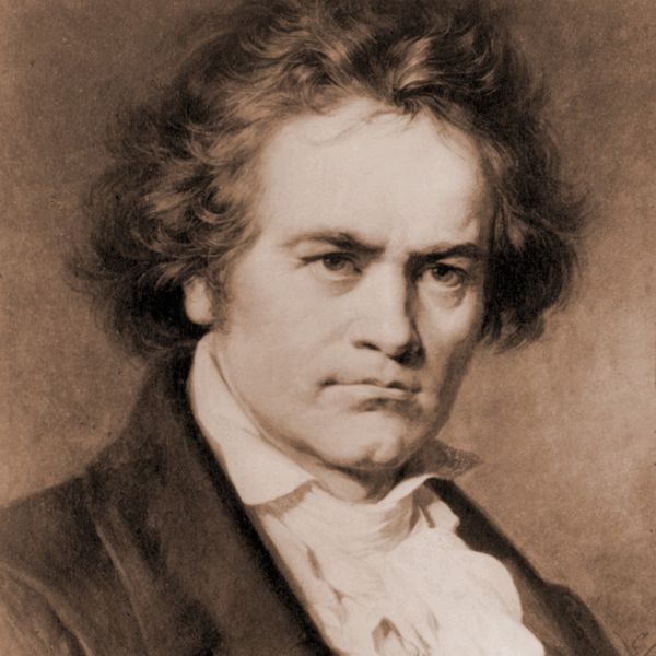 Ludwig Van Beethoven’s portrait