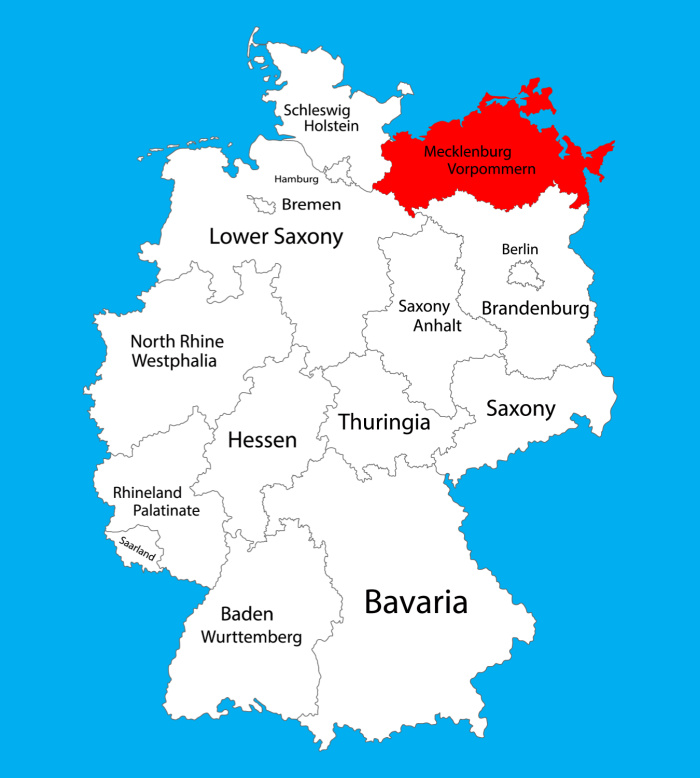 Mecklenburg State Map
