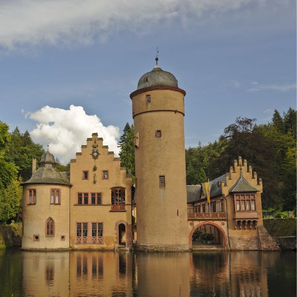 Mespelbrunn Castle with its enchanting moat