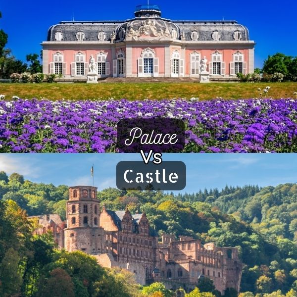 Palace vs castle