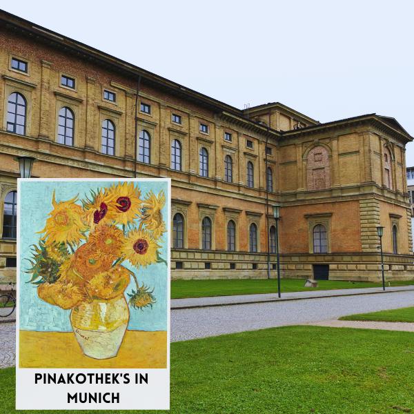Pinakothek art museums in Munich