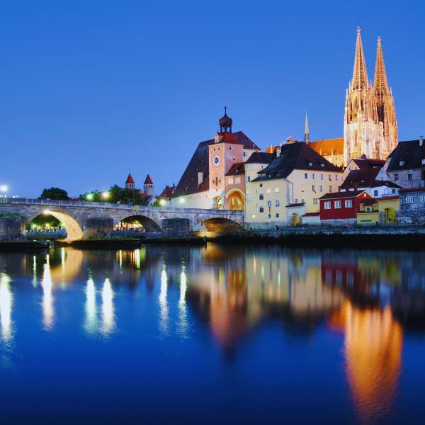 The Regensburg Cathedral is also known as St. Peter's Cathedral of Regensburg, Germany