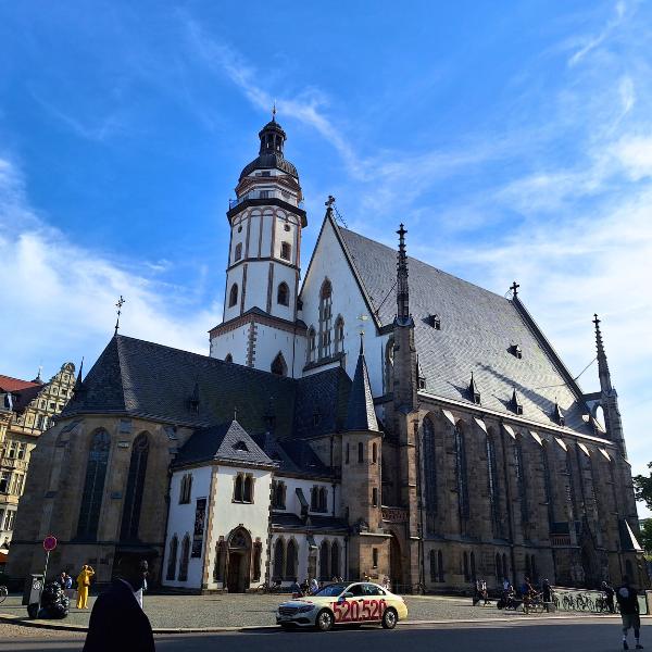 St Thomas Church in Leipzig, Germany